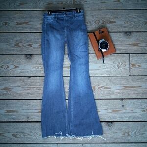 Hollister Medium Wash Flare Jeans